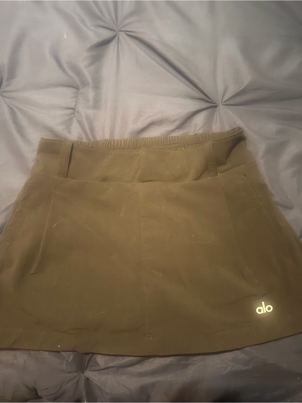 ALO Yoga Olive Green Athletic Skort